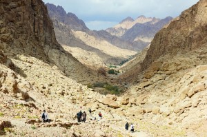25 Египет Путь к пещере Иоанна Лествичника